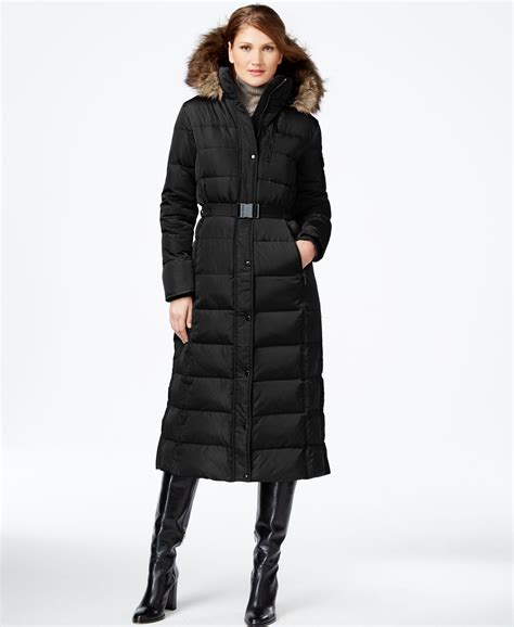 michael kors black long puffer coat|michael kors puffer coat sale.